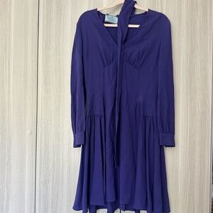 Purple Prada Dress